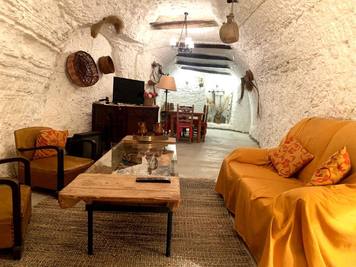 فيلا Benamaurelفي Cueva El Mirador Geoparque De Granada المظهر الخارجي الصورة